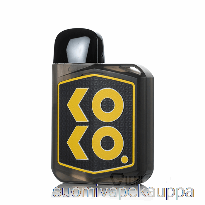 Vape Kauppa Uwell Caliburn Koko Prime 15w Pod System Tumma Läpikuultava Musta Ja Kulta